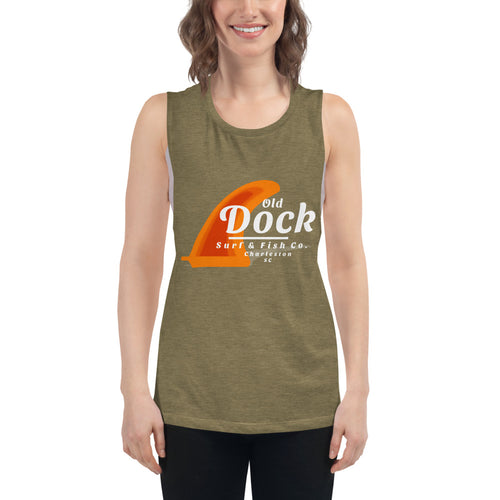 Ladies’ Muscle Tank | Old Dock Surf and Fish Company | Old-Dock