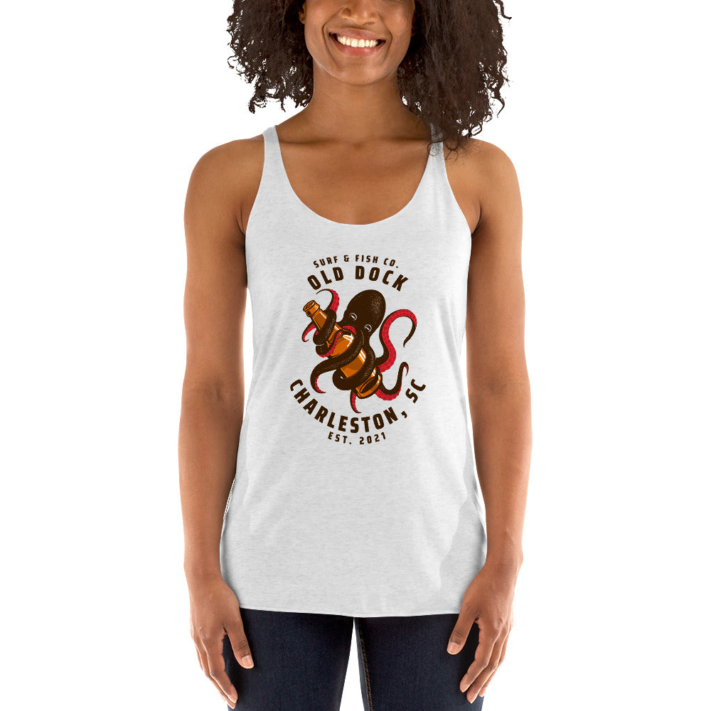 Women's Racerback Tank | Old Dock Surf and Fish Company | Old-Dock