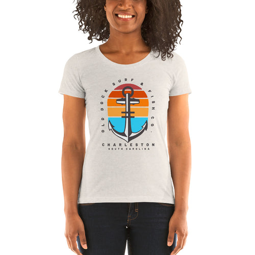 Ladies' short sleeve t-shirt | Old Dock Surf and Fish Company | Old-Dock